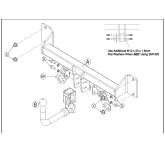 PCT BM6135a tow bar